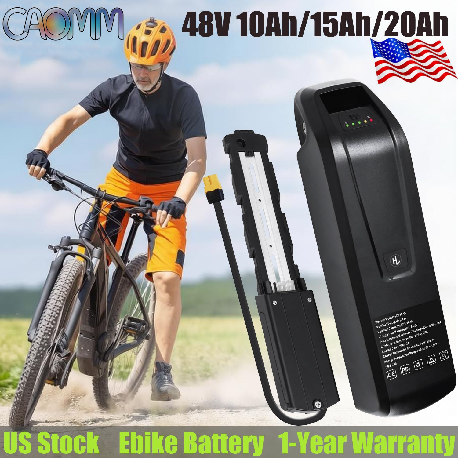 Batería de litio Hailong de 48 - Ebike Battery 48V 20Ah Hailong reseña y precio