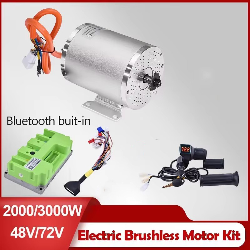 Motor eléctrico sin escobillas - Ebike Conversion Kit 72V 3000W reseña y precio